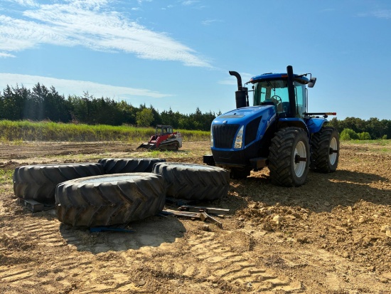TRACTOR, NEW HOLLAND, T9.450, 2012, HOM: 2,2026, S/N ZCF216746, w/ additional set of tubeless