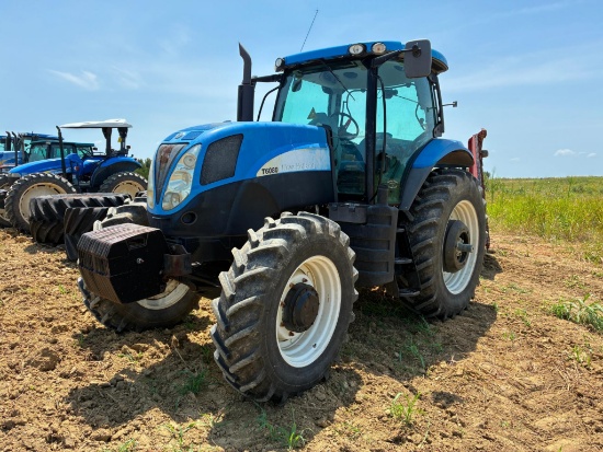 TRACTOR, NEW HOLLAND, T6080, HOM: 1,216, S/N ZCBK01379