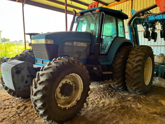 TRACTOR, FORD 8770, 1995, S/N D404921 (Implement not included)
