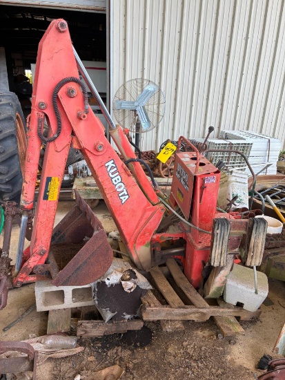 3-POINT BACKHOE ATTACHMENT, KUBOTA