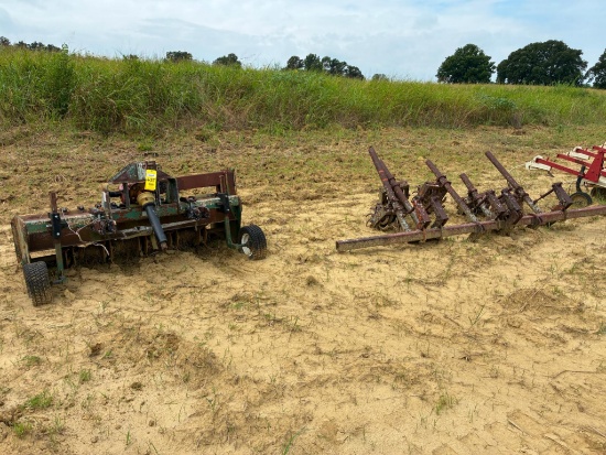 LOT CONSISTING OF: (1) 1 Row Lilliston cultivator, (1) Tilrovator & (1) tiller