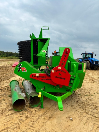 PUMPKIN SEED HARVESTER, SIMSEK MDL. TR3002, Mfg. 2021, S/N 000699