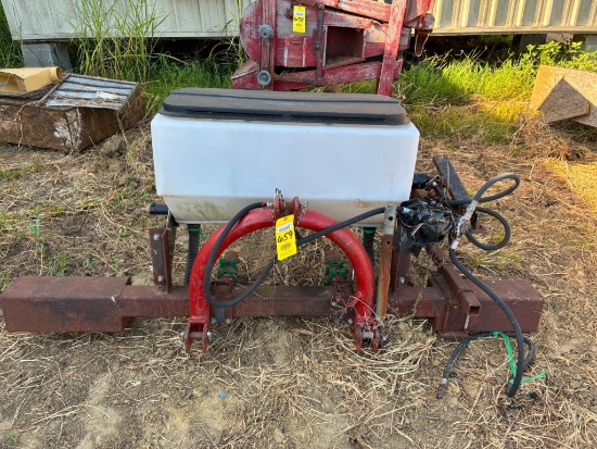 GRANULAR FERTILIZER SPREADER, hydraulic driven