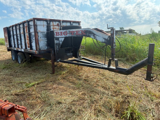 Dump Trailer, Big Tex, Jumbo Dump, 1996, 16', Lp: Cvxp10, Vin: 4k8dx1626t1612594