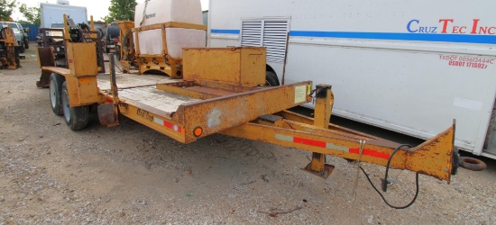 TRAILER, REDIHAUL UTILITY TRAILER, VERMEER DRILL, Mfg, 2000, 500 gal. water tank, Vermeer ST500