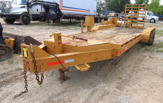 TRAILER, SUPERLINE BALLENA TRAILER, UTILITY-BORE TANK, Mfg. 2005, 73"W. x 17'L. bed, w/ ramp, VIN:
