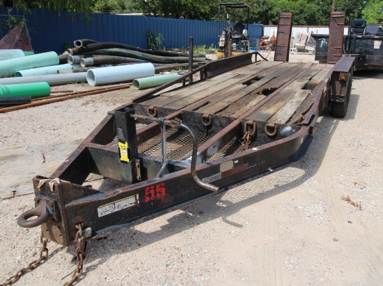 TRAILER, BELSHIRE FLAT BLACK, Mfg. 2008, 82"W. x 17'L. bed, VIN: 16JF0172881044606, Lic. 110804K