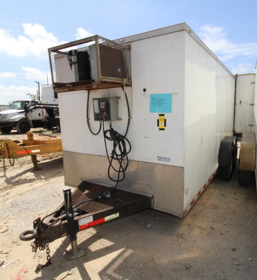 TRAILER, MOBILE COLD, Mfg. 2019, 7'W. x 16'L. VIN: 7H2BE1621KD014885, Lic. 400917K (TR57) (Located