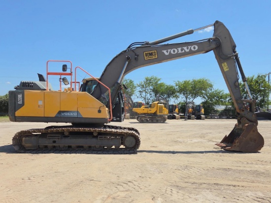EXCAVATOR, VOLVO, MDL. EC220EL, Mfg. 2022, equipped w/ 5.7L cylinder turbo diesel engine, S/N