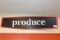 Produce Sign