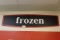 Frozen Sign