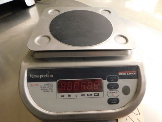 Versa-portion Rice Lake Scales Model Rlp-30s