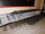Grocery Carts 9 Units
