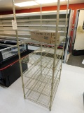 Metal Shelving Unit