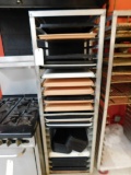 Aluminum Tray Rack For 18'' Trays