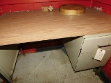 Wood Top Desk 2-drawer