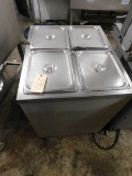Stainless 4-compartment Warmer