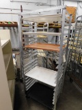 Aluminum Tray Rack For 25'' Trays