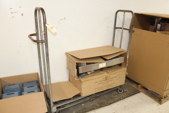 Metal Cart On Castors