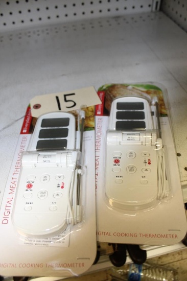 Everyday Living Digital Meat Thermometer 2X the bid
