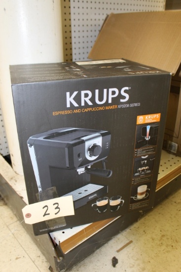 "Krups Espresso & Cappuccino Maker XP3208 Series