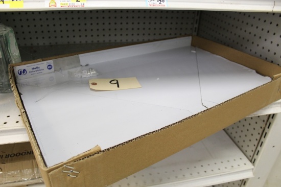 Hally stainless wall shelf 14'' X 24''