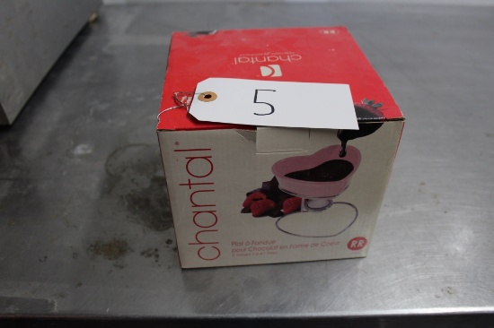 Chantal chocolate fondue pot