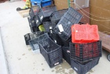Lot of Plastic crates