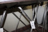Serving tray stand