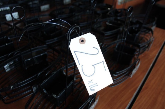 Condiment holders 16X the bid