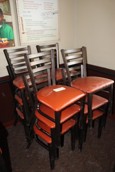Restaurant chairs 12X the bid
