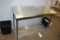 Stainless Top Table 50 X 24 X 36 shelf underneath