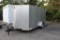 Wells Cargo Enclosed Trailer 6ft X 14ft  Side Entry and two doors in rear