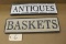 Wooden Signs antiques