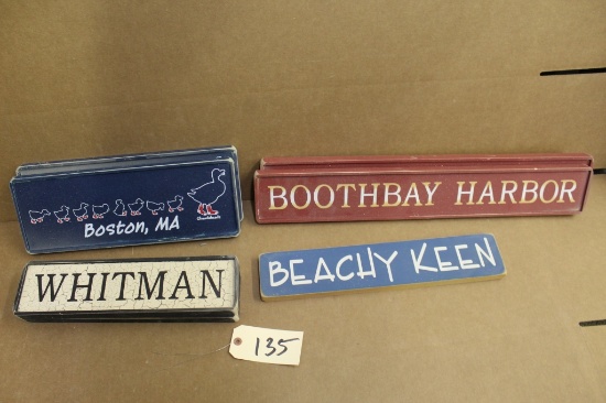 Wooden Signs 7 units