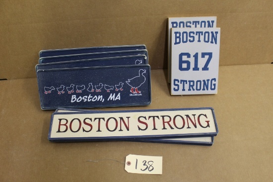 Wooden Signs 8 units