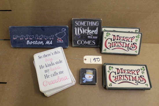 Wooden Signs 7 units