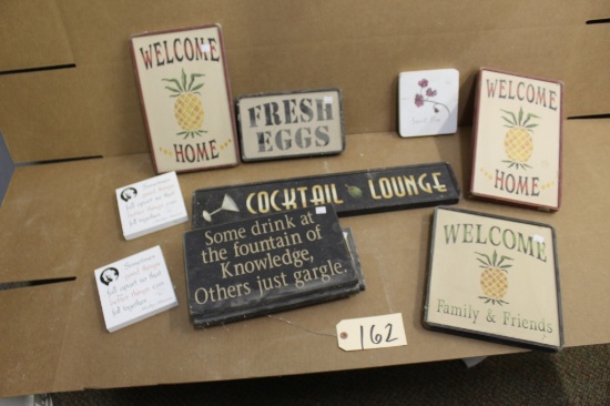 Wooden Signs 11 units