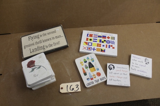 Wooden Signs 13 units