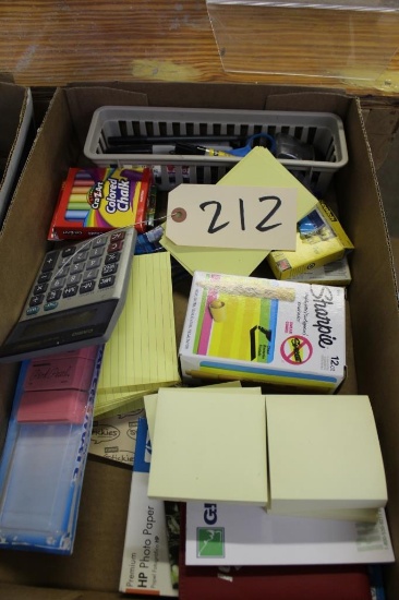 Box of Office Supplies