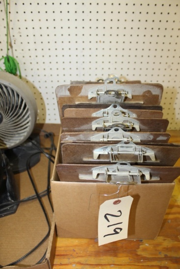 Box of Clip Boards