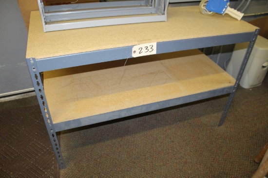 Shelving Unit 48 X 24 X  2 shelf unit