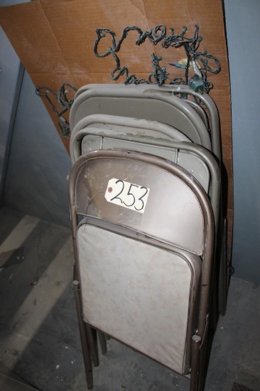 Folding Chairs 5X the bid