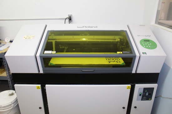 Roland VersaUV LEF-300 UV Printer Extremely nice unit. Clean and works flawlessly  Comes with Fume E
