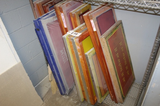 Misc Screens for Printing Several different sizes 19 units