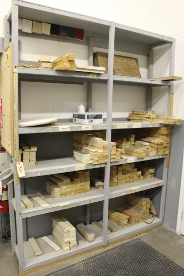Wooden Shelf and contents Sign blanks