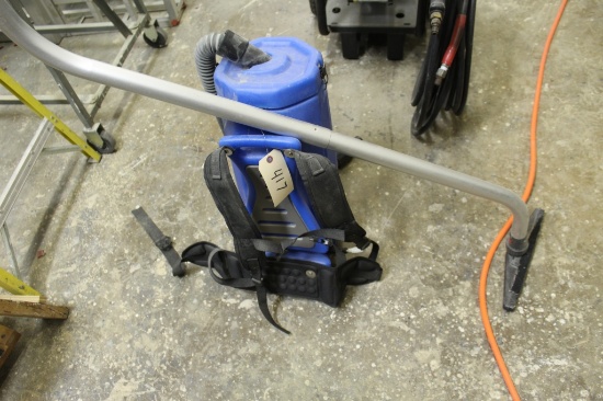 Electric Backpack Shop Vac