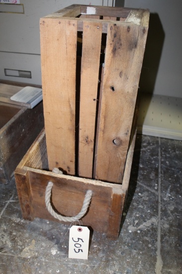 Old Wooden Box & Crate