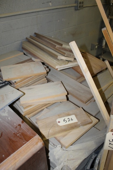 Pallet of Poplar Wood Blanks New Wood for Signs