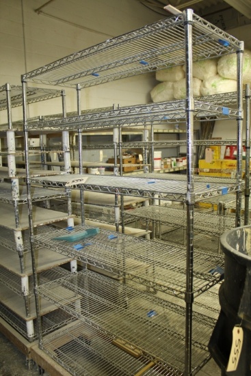NSF Shelving Unit 48 X 18 X 72
